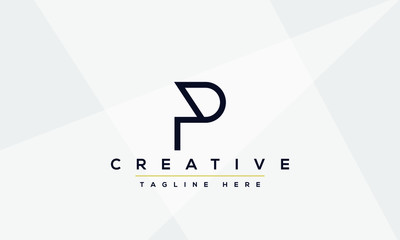 Modern elegant creative P Logo Design and template. PP icon initial Based Monogram and Letters in vector.