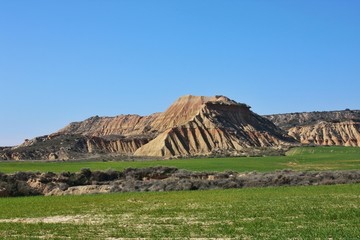 Montaña Desierto Bardenas Reales Navarra