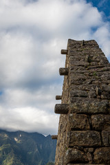 A view of Machu Pichu ruins, Peru