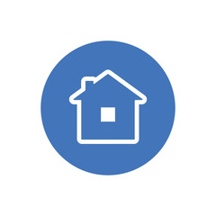 Stay at home vector icon. #Stayhome prevention campaign symbol.