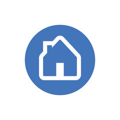 Stay at home vector icon. #Stayhome prevention campaign symbol.