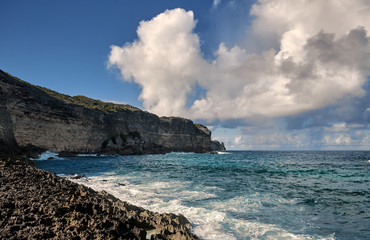 sea and rocks (Pointe de la Grande Vigie)
