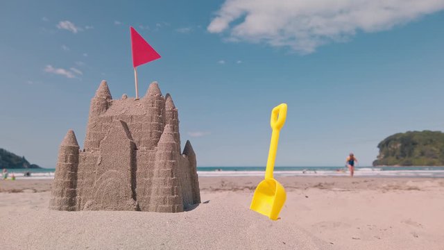 Sandcastle on the Beach