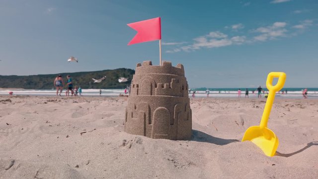 Sandcastle on the Beach