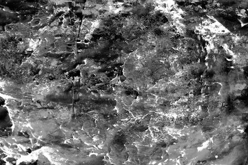 Abstract texture hand painted watercolor. Black and gray colors.  Concept: surfaces, marble, wallpaper, textiles, printed products.