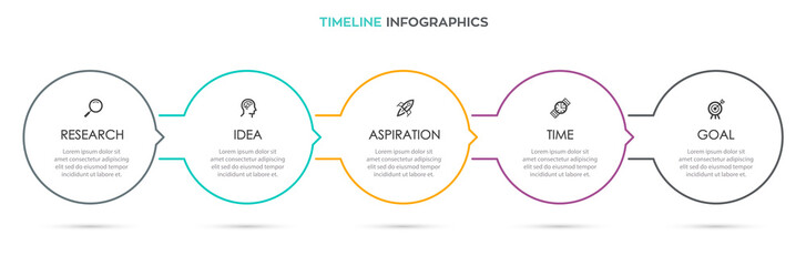 Vector infographic template