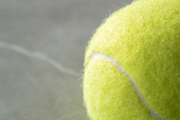 tennis ball on court