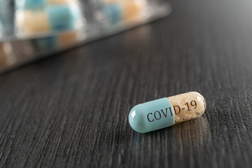 Antiviral sought-after capsule for treatment and prevention of new corona virus infection. Possible...