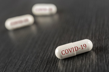 Antiviral sought-after capsule for treatment and prevention of new corona virus infection. Possible...
