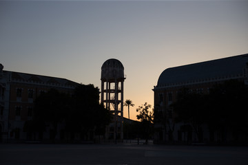 Usual Spanish city in the afternoon