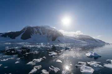 Sunset in the Errera Channel