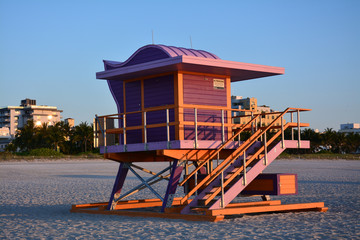 Lifeguard house Miami Beach