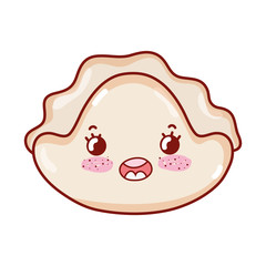 kawaii sweet cookie cartoon, sushi and rolls