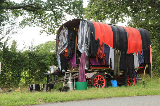 mit dem Planwagen auf Reise
