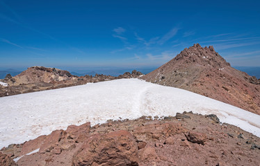 View of the Top of Mount Lassen