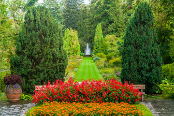 Il giardino botanico di Villa Taranto, Verbania, Piemonte, Italia
