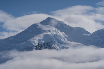 Fototapeta na wymiar Mountain in Antarctica