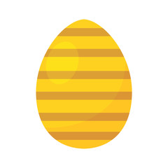 Decorated easter eggs icons