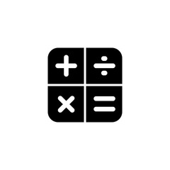 Obraz premium Vector illustration, calculator icon design