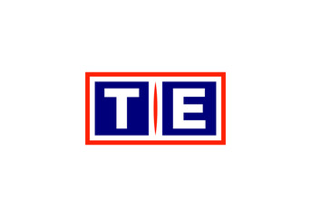 T E, TE Initial Letter Logo design vector template, Graphic Alphabet Symbol for Corporate Business Identity