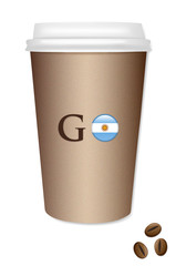 Coffee mug - Go Argentina