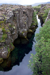 rocks in water