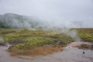 landscape with hot spots