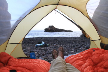 Tent View Channel Islands National Park