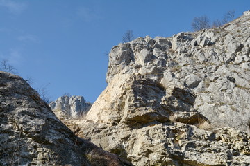 rocky mountain in Serbia, Europe. Beautiful Serbian landscape.