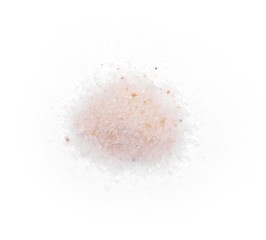 Fototapeta na wymiar Himalayan salt isolated on white background.