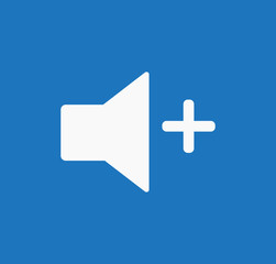 Sound icon vector logo design template