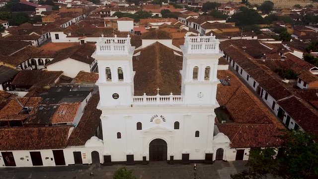 Pueblo de Gir&oacute;n en Santander Colombia