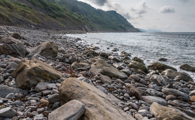 atlantic coast in basque country