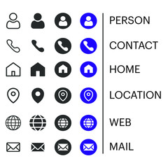 Most useful web ,contact ,social ,icons fpr web developers, most common icons for any person, all in one, creative abstract vector illustration