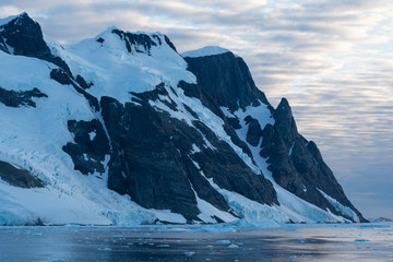 Sunset in the Lemaire Channel