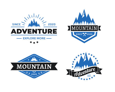 Vintage Adventure Logo Minimalist Modern Design