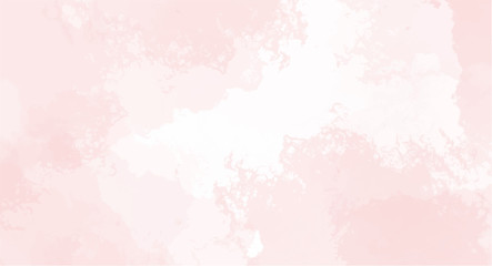 Pink watercolor background for your design, watercolor background concept, vector.