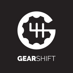 G logo. letter based car gear shift