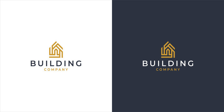 Building real estate logo design
