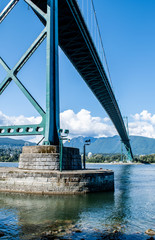 Pont au centre-ville de Vancouver