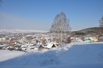 view of the city