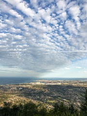Fototapeta premium Lookout over Town