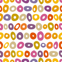 Abstract doodle seamless pattern. Modern design for paper, cover, fabric and other design