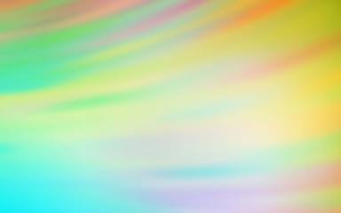 Light Blue, Yellow vector texture with bent lines. Creative illustration in halftone style with gradient. Abstract design for your web site.