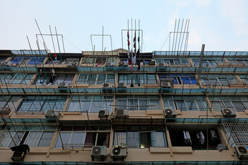 Architectural Landscape of Residential Buildings, Shanghai, China