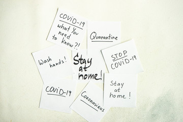 Covid-19 virus concept