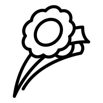 recommend clip art: Fashion barrette icon. Outline fashion barrette vector icon for web design isolated on white background