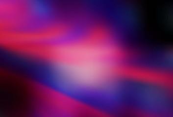 Dark Purple, Pink vector glossy abstract backdrop.