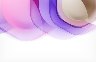 Abstract background - glass shiny transprent hexagon shapes overlapping eath other. Vector Illustration For Wallpaper, Banner, Background, Card, Book Illustration, landing page