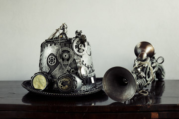 Discorso tra oggetti Steampunk